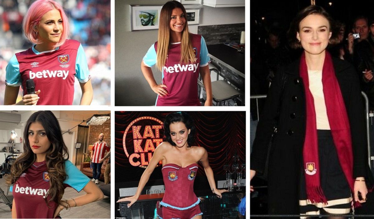 Кіра Найтлі та Кеті Перрі фанатіють від Вест Хема – 5 найвідоміших жінок, які підтримують команду Ярмоленка