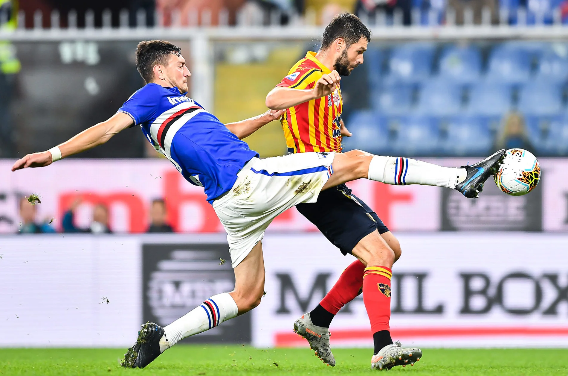 Євген Шахов у матчі Сампдорія – Лечче 30 жовтня 2019