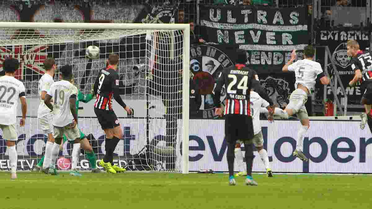 Фиаско Мюнхена в видеообзоре матча Айнтрахт – Бавария – 5:1