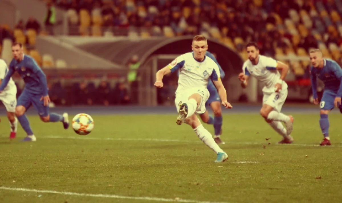 Віктор Циганков подвоює рахунок / Фото ФК Динамо