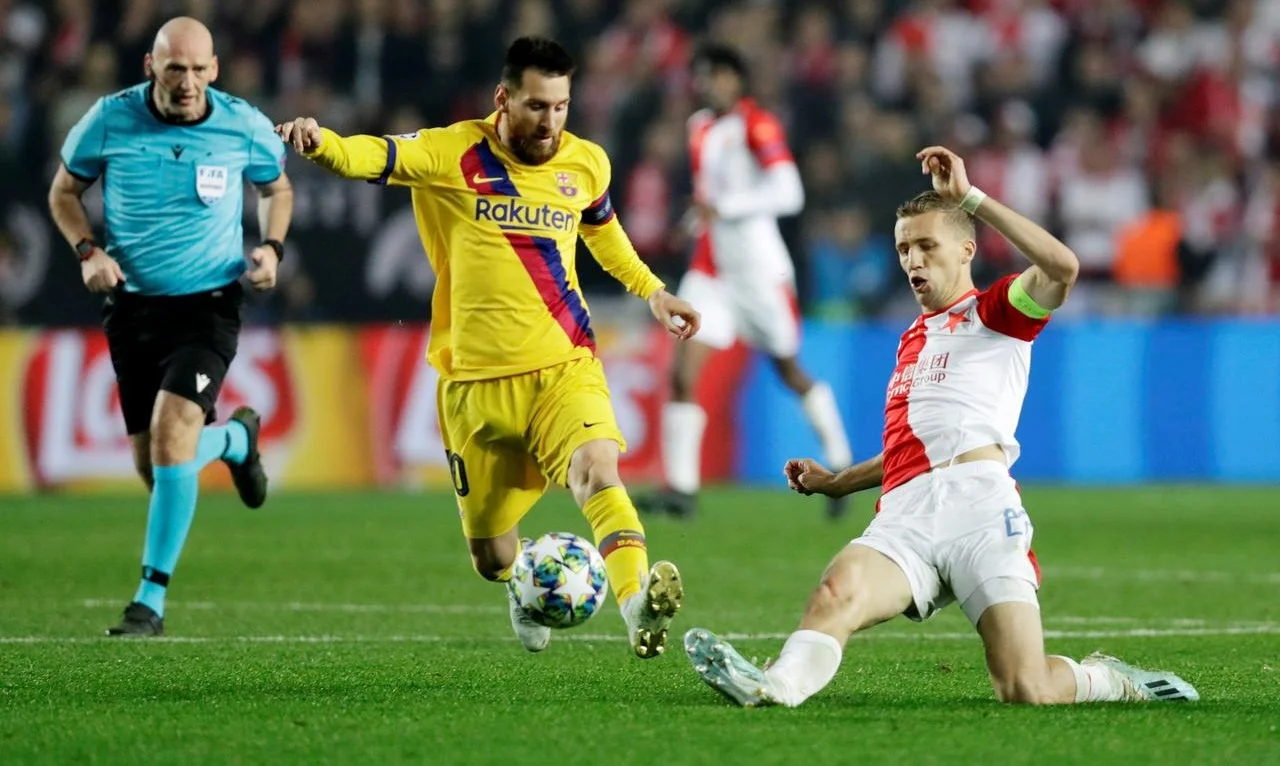 Барселона – Славия Прага: онлайн-трансляция матча Лиги чемпионов – как это было / Reuters