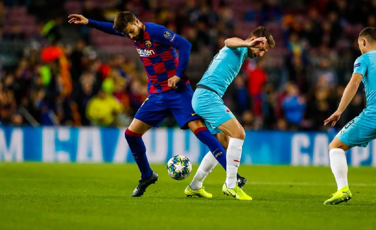 Барселона не смогла переиграть Славию в равном матче на Камп Ноу / ФК Барселона