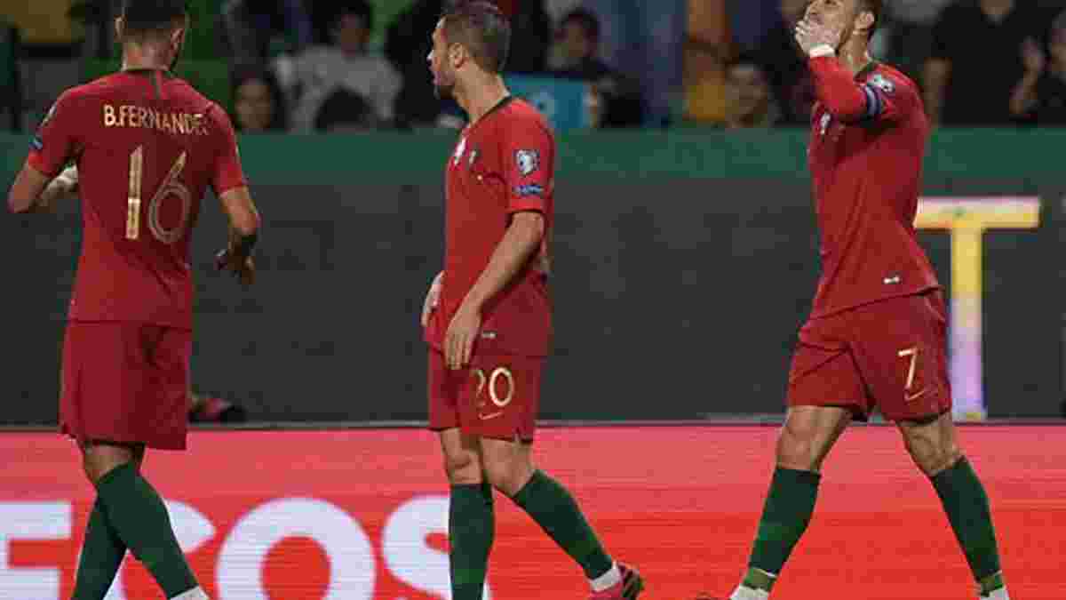 Збірна Португалії оприлюднила заявку на завершальні матчі відбору до Євро-2020