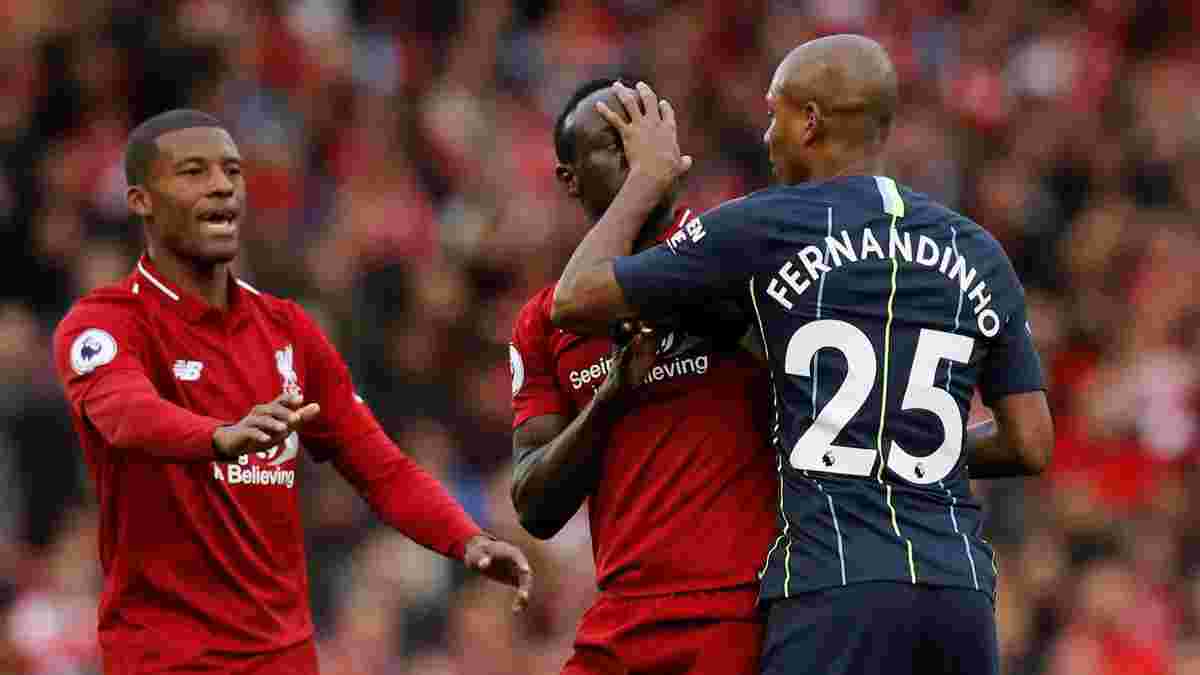 Ливерпуль – Манчестер Сити: Фернандиньо назвал желаемый результат центрального матча уикенда
