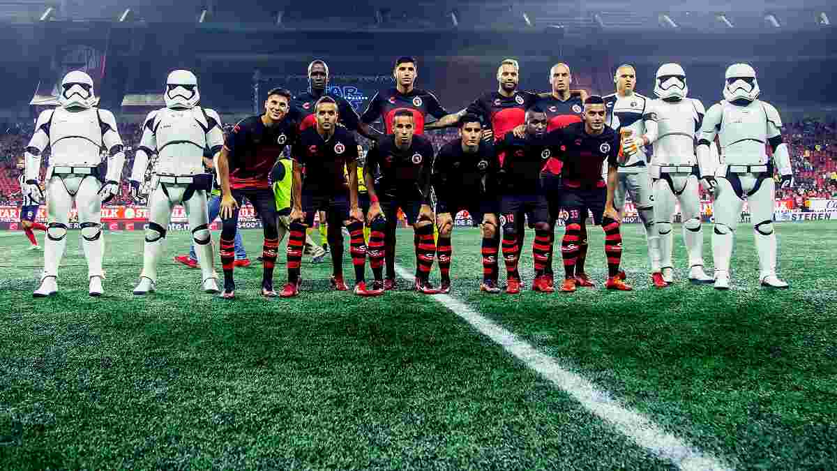 "Зоряні війни" надихнули мексиканський клуб на створення футбольної форми – ефектна відеопрезентація
