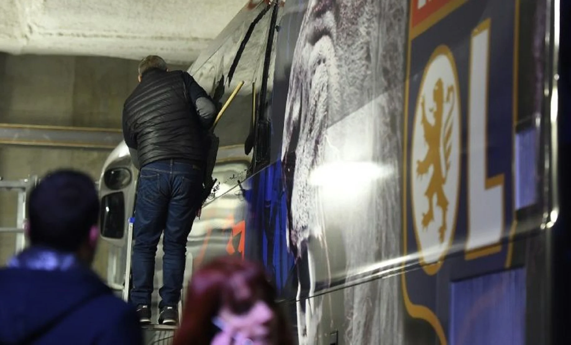 Автобус Ліона / Фото Get French Football News