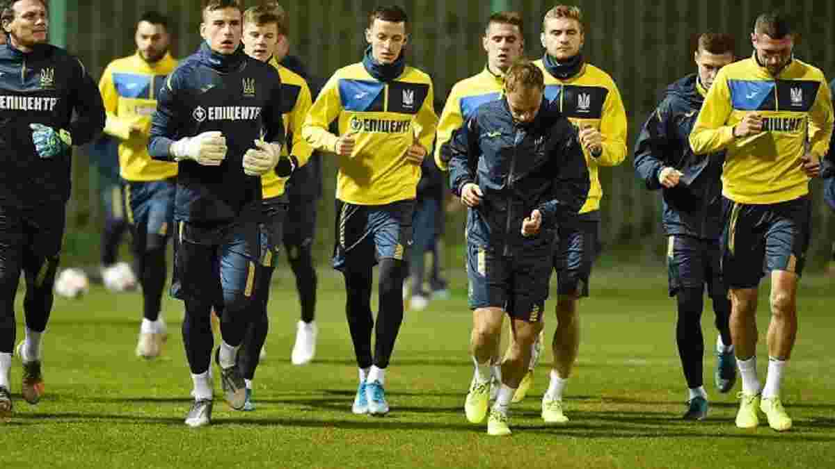 Главные новости футбола 12 ноября: сборная Украины провела первую тренировку, Стерлинг исключен из сборной Англии