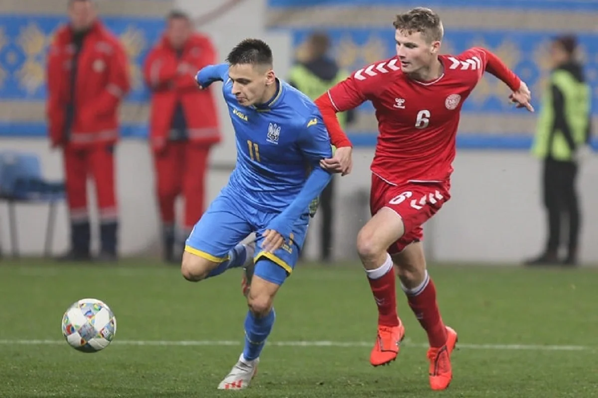 Украина U-21 – Дания U-21: отчет на матч отбора Евро-2021 U-21