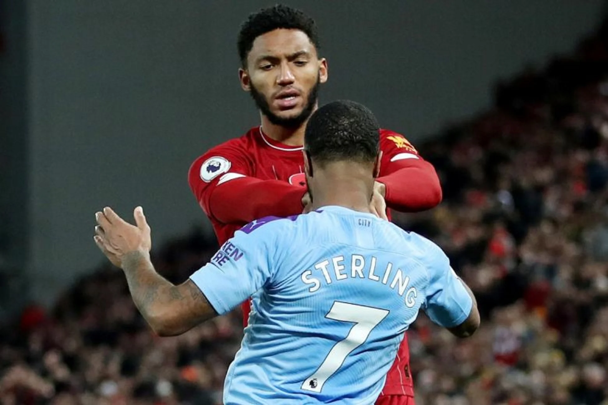 Джо Гомес и Рахим Стерлинг / Фото Times