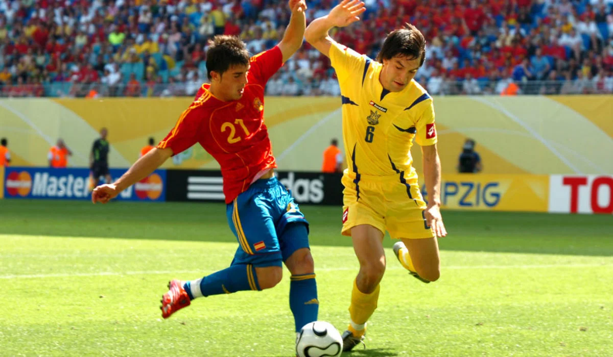 Давід Вілья проти України на ЧС-2006 / Getty Images