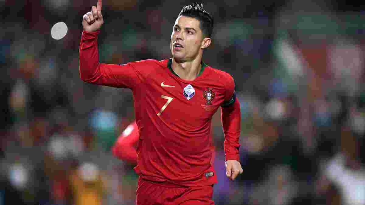 Дев'ятий хет-трик Роналду за збірну у відеоогляді матчу Португалія – Литва – 6:0