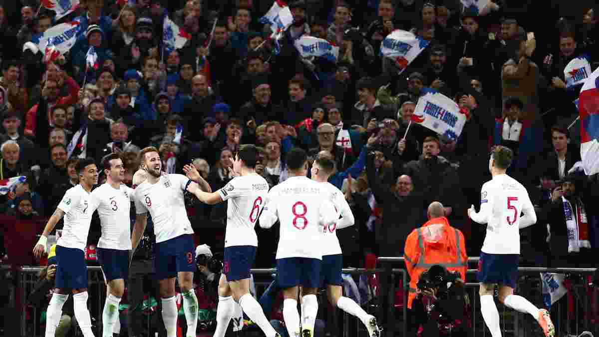 Англия – Черногория – 7:0 – видео голов и обзор матча