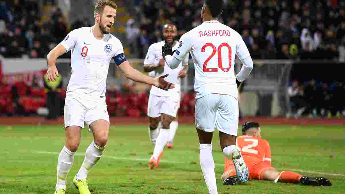 Англия разгромила Косово: победа "Трёх львов" на классе, день британских рекордов и готовность косоваров к Евро-2020