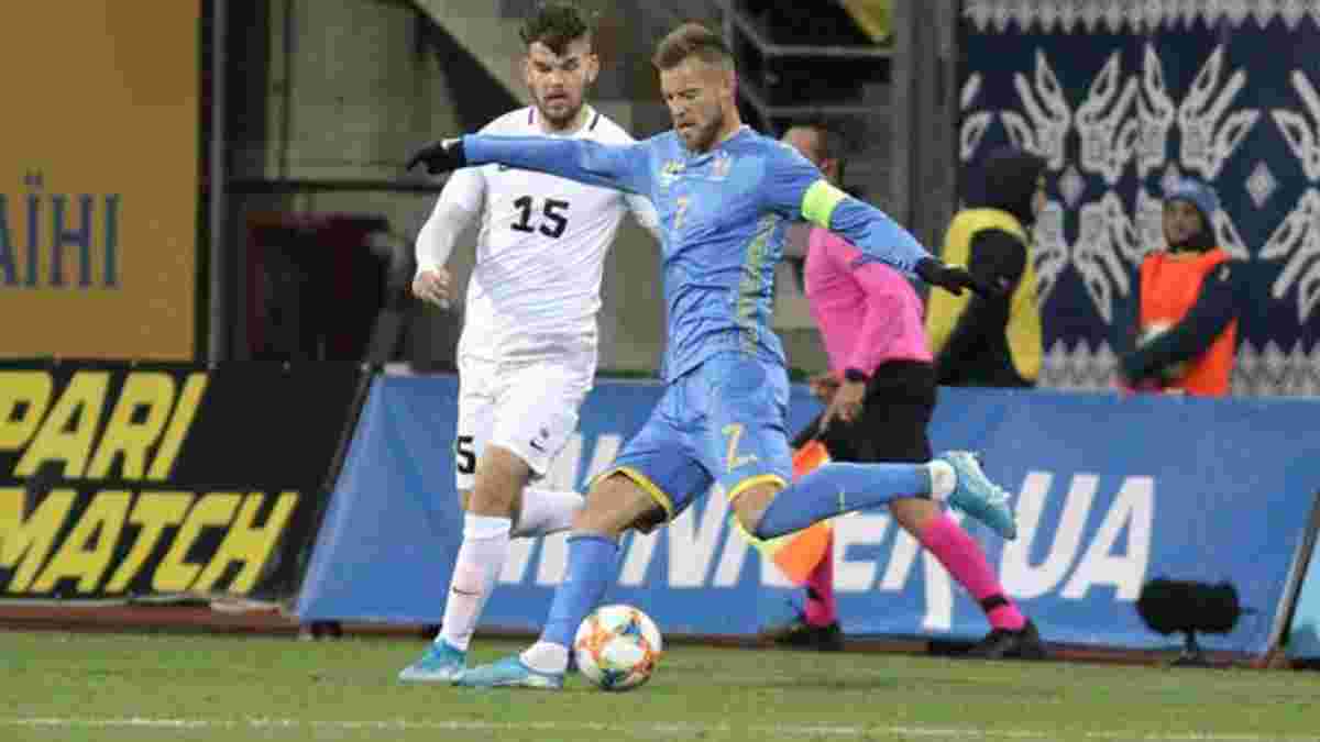 Ярмоленко – про перемогу над Естонією: Ви бачили, куди я вдарив? М'яч за стадіоном опинився