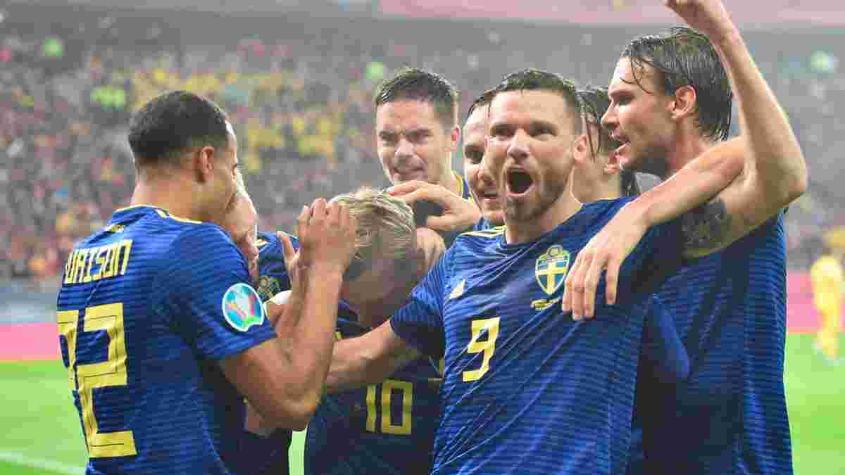 Румунія – Швеція: топ-матч Форсберга та Берга, повний провал румунів і заслужений вихід "Тре Крунур" на Євро-2020