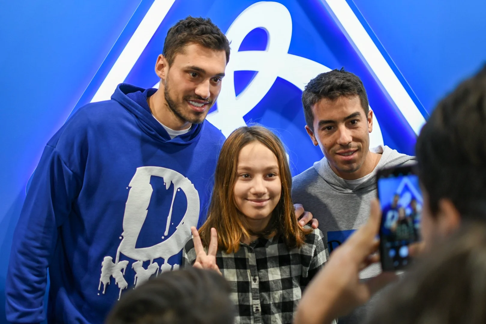 Георгій Бущан та Карлос Де Пена / Фото ФК Динамо