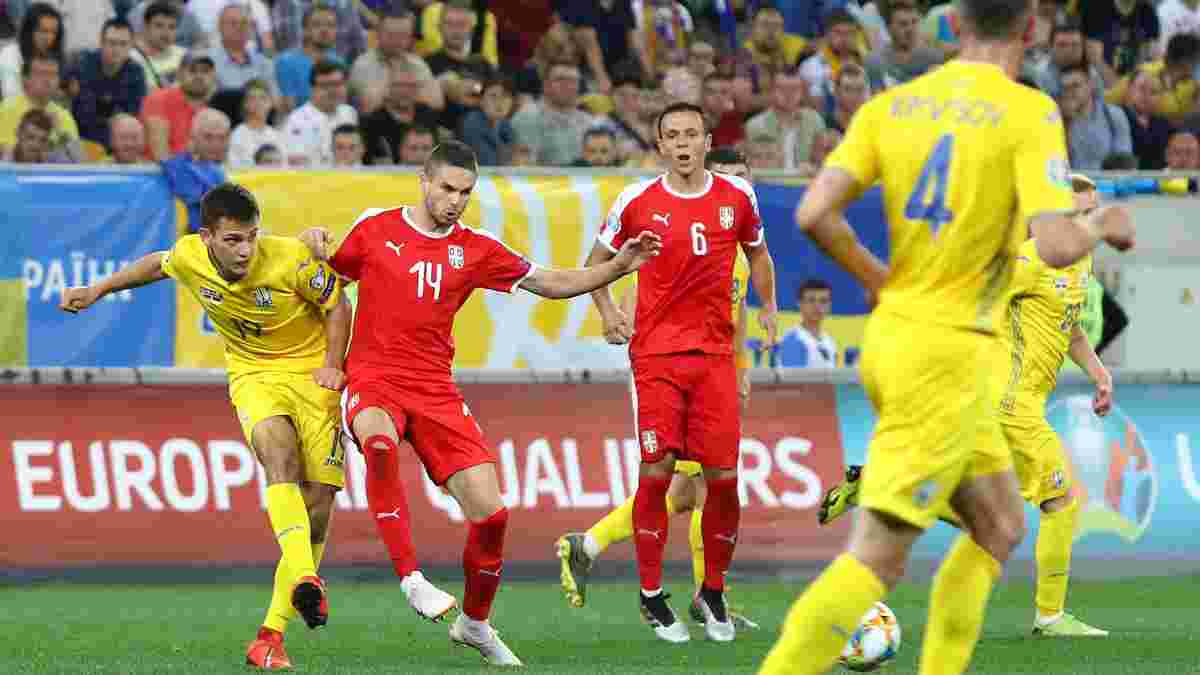 Сербия – Украина: команды определились с формой на игру