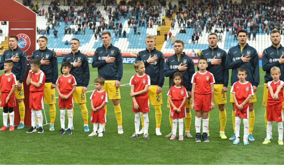 Сербія – Україна: команда Шевченка врятувала нічию / Фейсбук Андрія Павелка