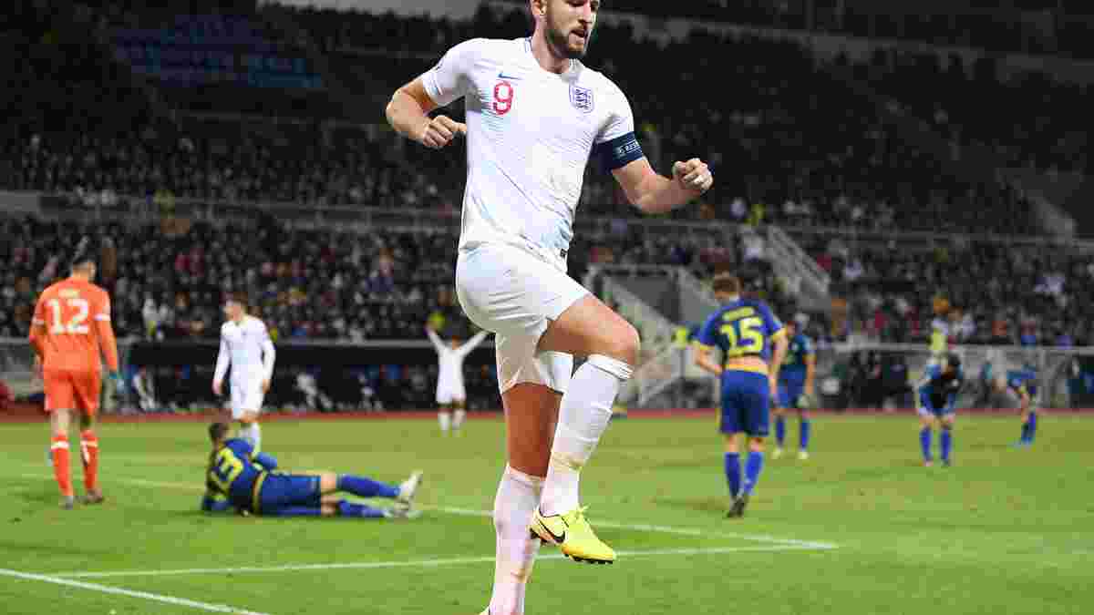 Кейн стал лучшим бомбардиром квалификации Евро-2020, повторив рекорд сборной Англии