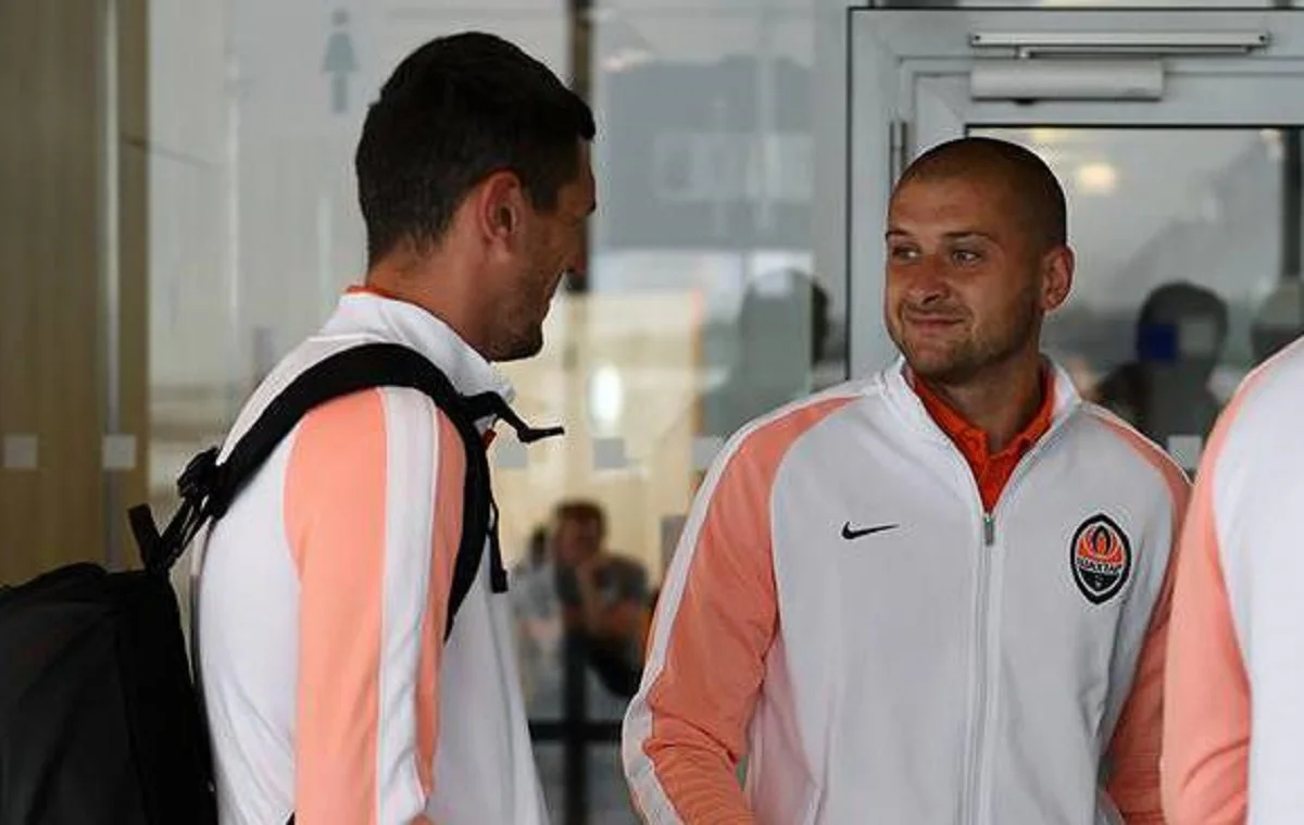 Сергій Кривцов та Ярослав Ракицький / ФК Шахтар