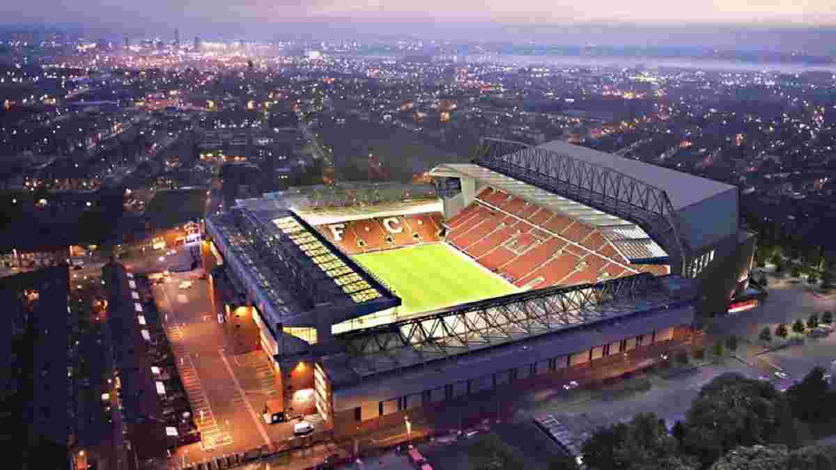 Энфилд ожидают нелегкие времена – Ливерпуль планирует очередную реконструкцию арены