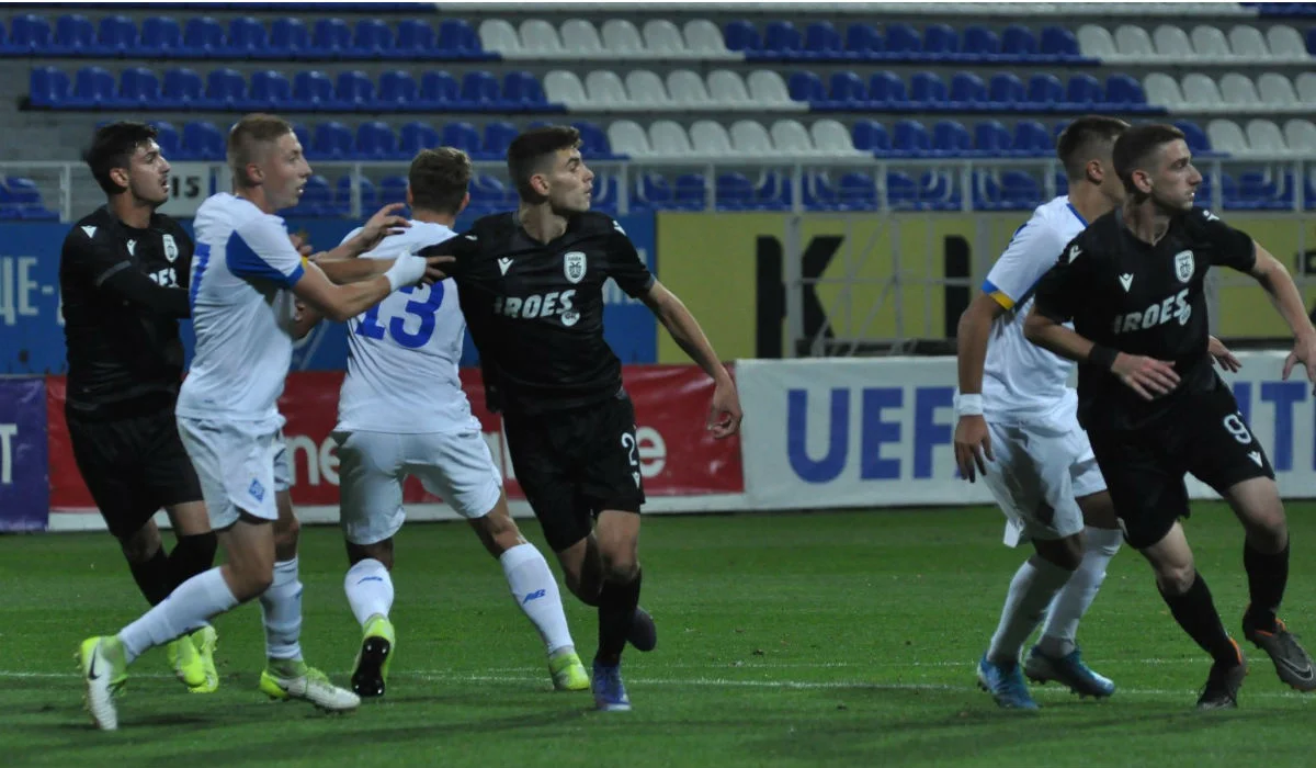 ПАОК U-19 – Динамо U-19: онлайн-трансляция матча Юношеской лиги УЕФА 27 ноября 2019