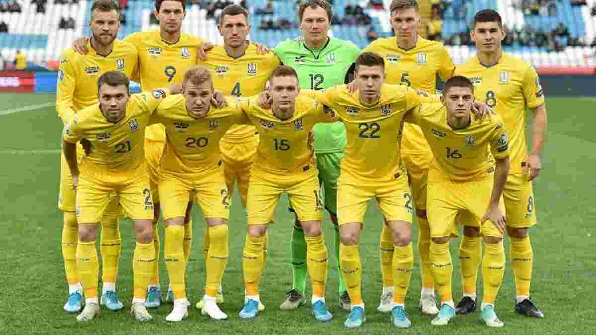 Збірна України втратила дві позиції у рейтингу ФІФА 