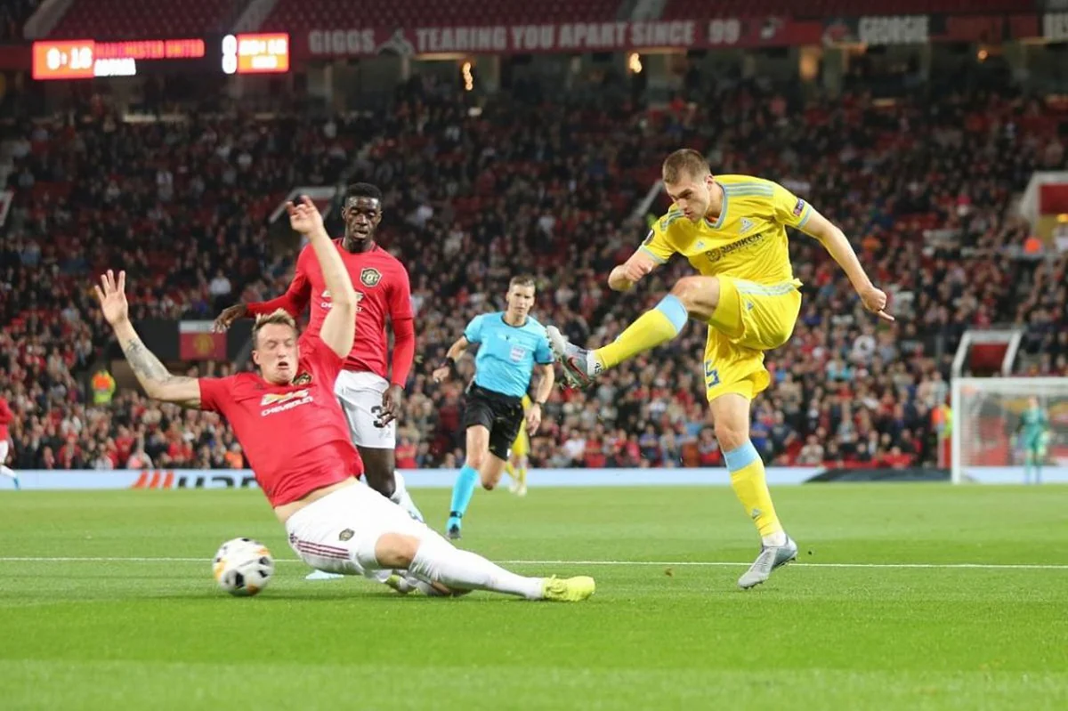 Астана – Манчестер Юнайтед – 2:1 / Vesti