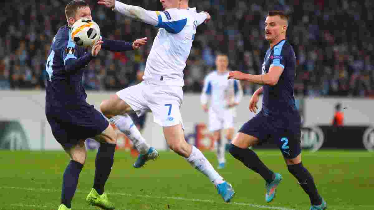 УЄФА назвав символічну збірну туру Ліги Європи – у команді знайшлося місце двом гравцям Динамо