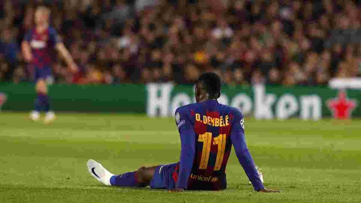 Барселона назвала сроки восстановления Дембеле – игрок вернется на поле в 2020 году