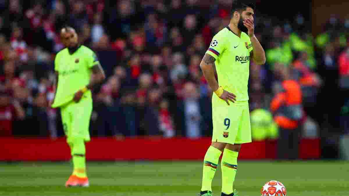Барселона вперше показала, що відбувалося в роздягальні після драматичного вильоту з Ліги чемпіонів від Ліверпуля