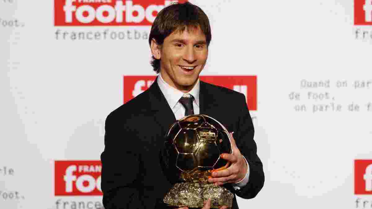 Мессі здобув свій перший "Золотий м'яч" рівно 10 років тому – Барселона привітала форварда ностальгійним відео
