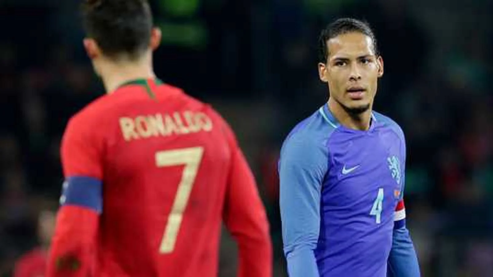 Криштиану Роналду и Вирджил ван Дейк / Фото AP