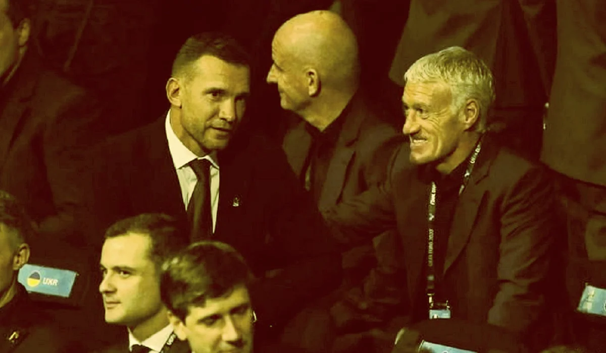 Шевченко задоволений, Дешам – не вельми / Фото із відкритих джерел