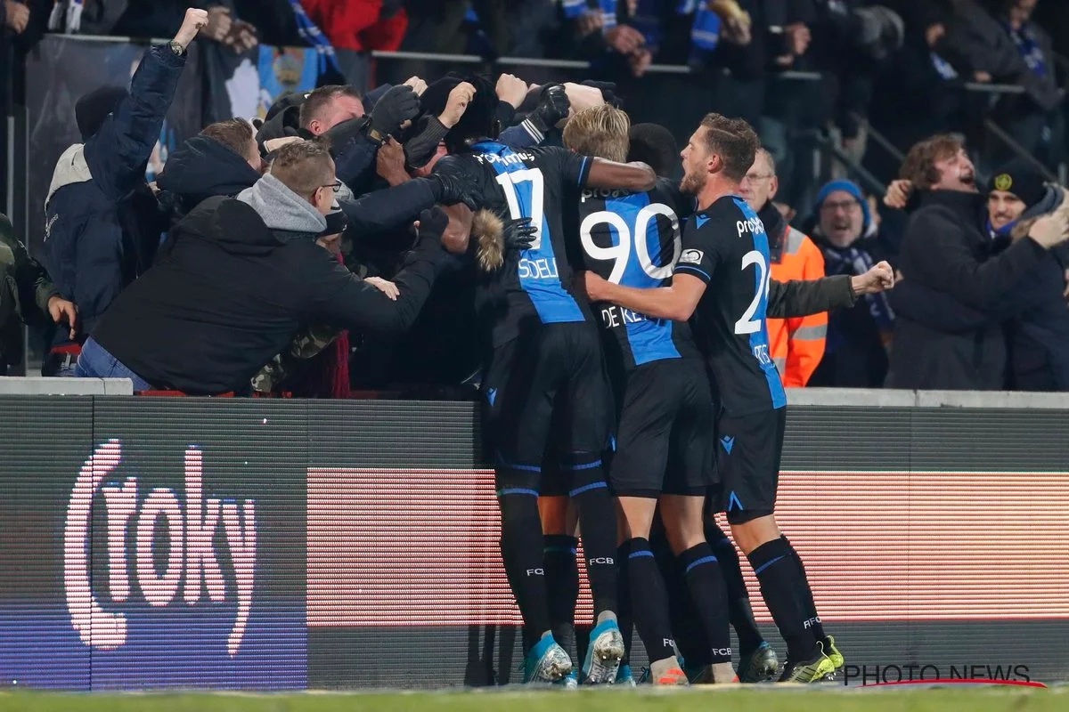 Радість гравців Брюгге / Photo News
