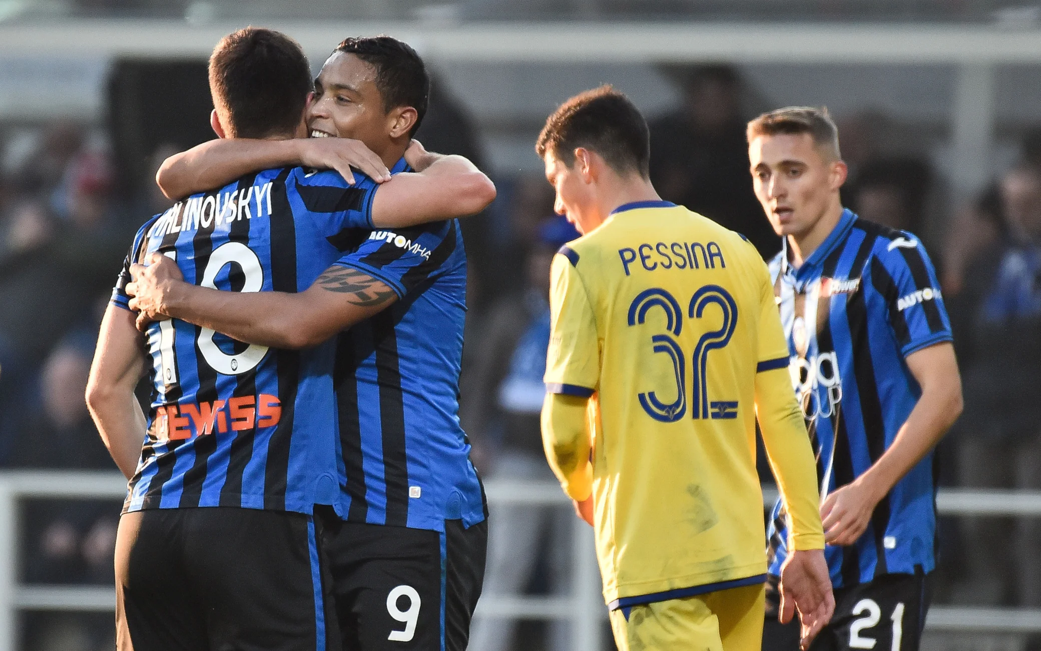 Маліновський в обіймах Мурієля / Sky Sport