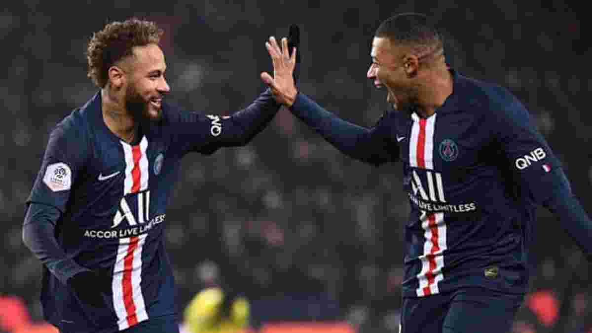Лига 1: ПСЖ благодаря голам звездного трио обыграл Монпелье, Монако разгромил Амьен