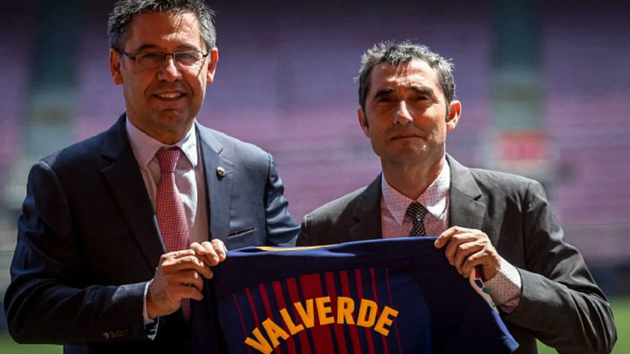 Жозеп-Марія Бартомеу та Ернесто Вальверде / Фото з відкритих джерел