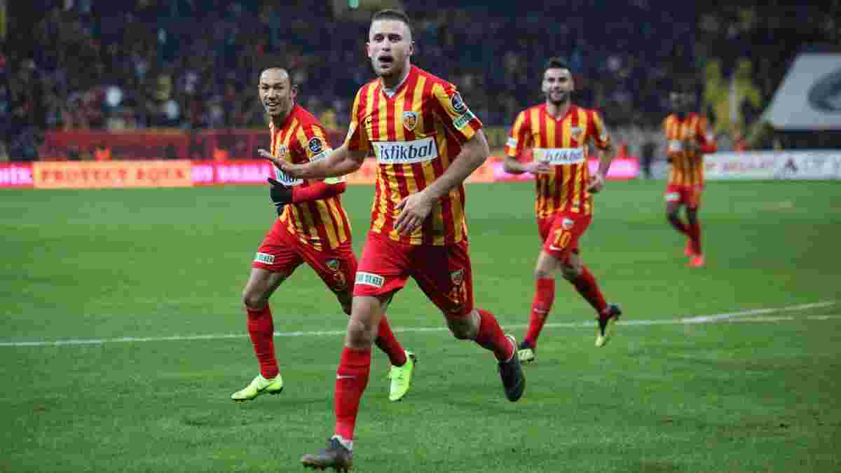 Кравец забил дебютный гол в текущем чемпионате Турции