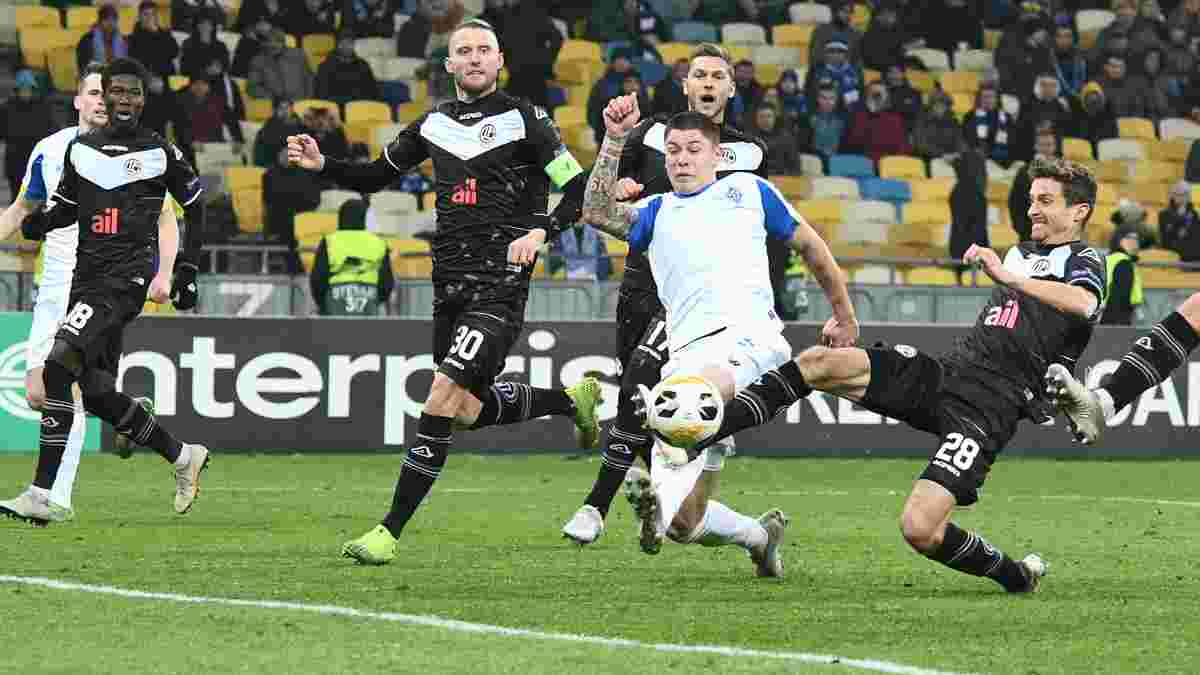 Динамо – Лугано – 1:1 – відео голів і огляд матчу