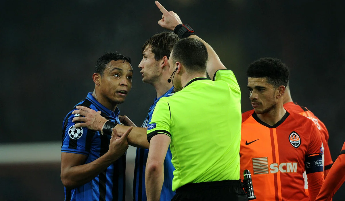 Фелікс Цвайєр в матчі Шахтар – Аталанта / ФК Шахтар