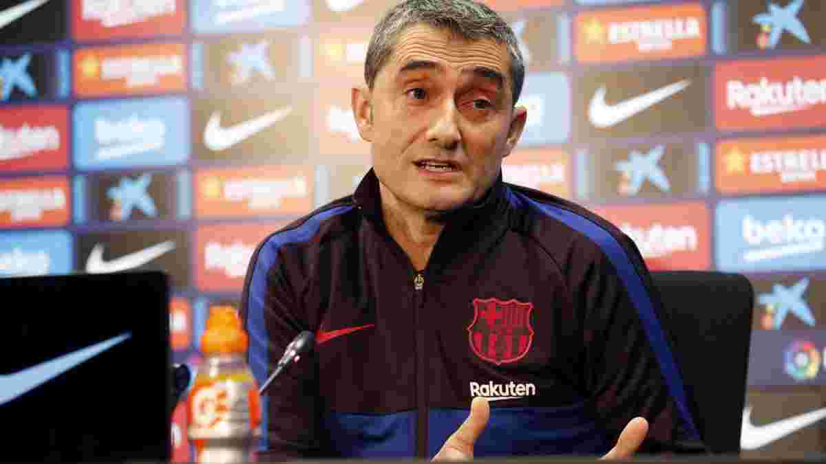 Вальверде визнав, що Барселона не впоралася із тиском Реал Сосьєдада