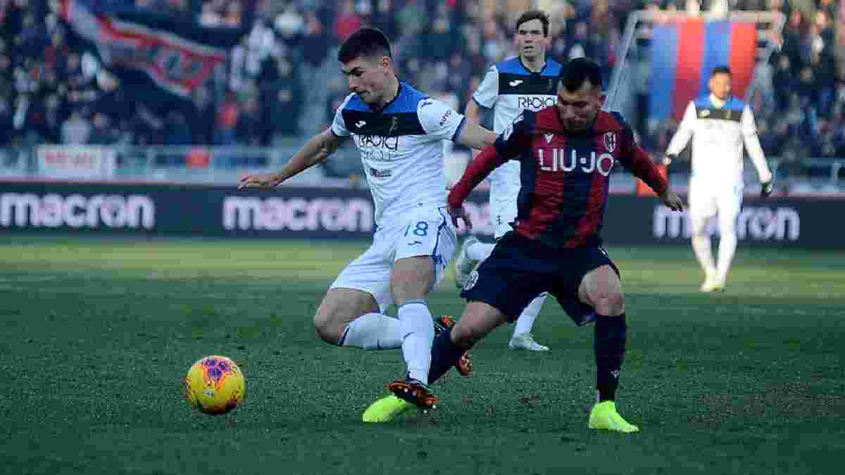 Гасперіні похвалив Маліновського після забитого м'яча у ворота Болоньї
