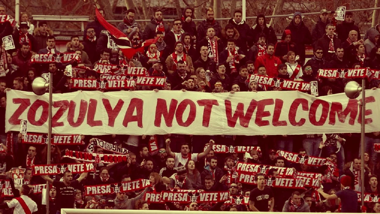 Фанати Райо Вальєкано перейшли межу / Фото із відкритих джерел