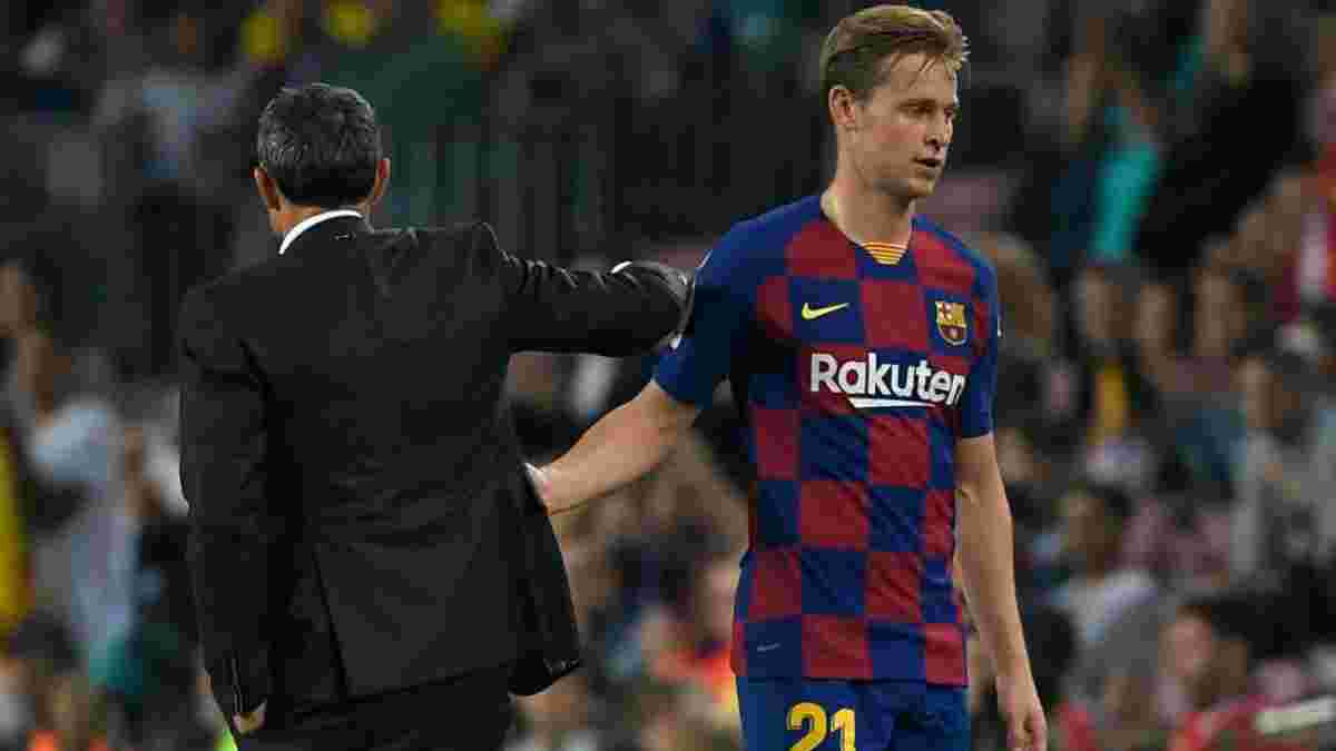 Барселона підписала де Йонга всупереч бажанню Вальверде