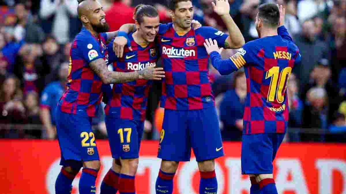 Барселона в родных стенах разгромила Алавес – "блаугранас" завершили год на вершине турнирной таблицы Ла Лиги