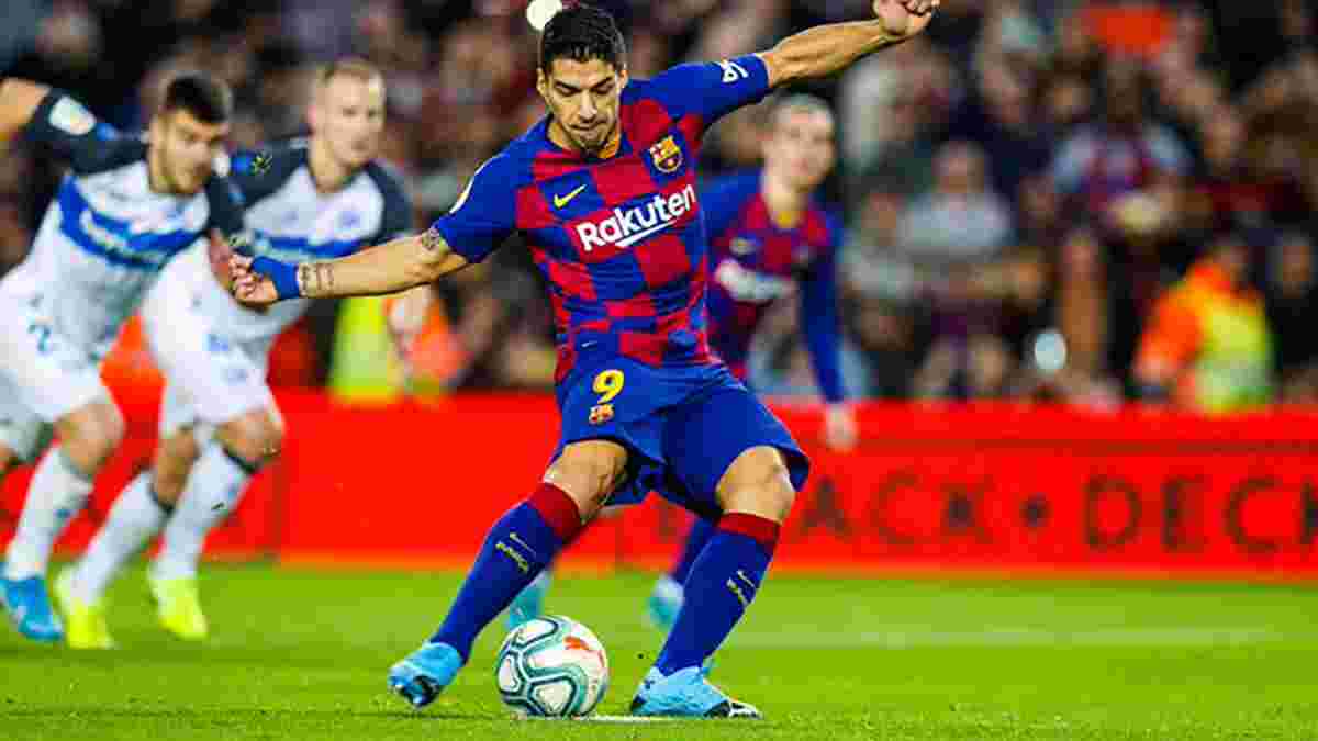 Юбилейный гол Месси и результативные подвиги Суареса в видеообзоре матча Барселона – Алавес – 4:1