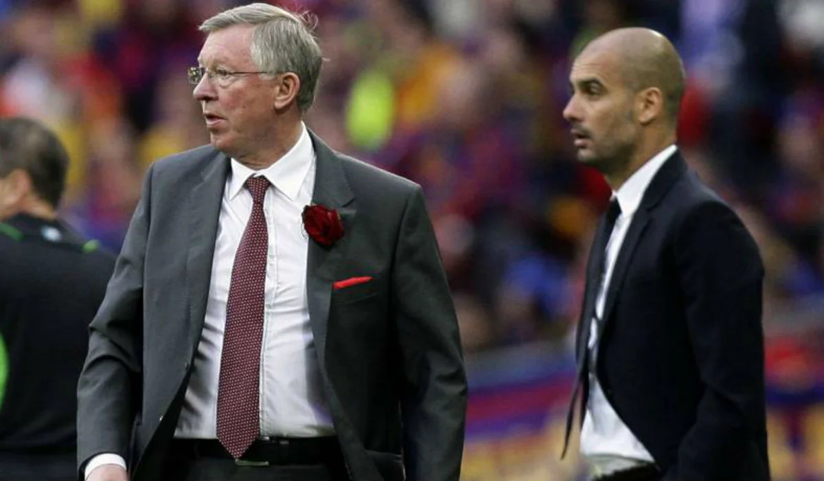 Сер Алекс Фергюсон та Хосеп Гвардіола