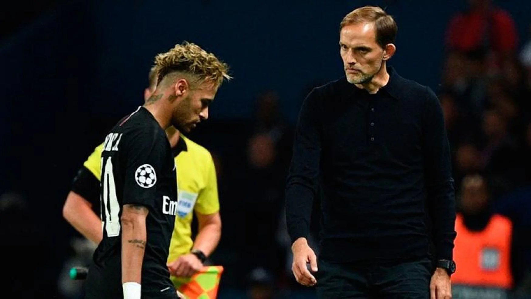 Неймар та Томас Тухель / Фото Reuters