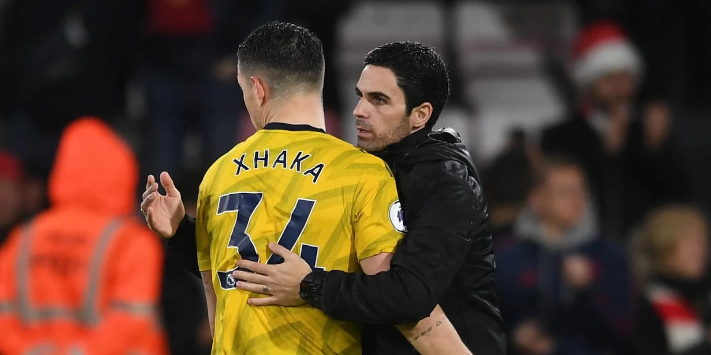 Джака і Артета / Reuters